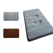 Absorbent Memory Foam Bath Mats Non-slip Bathroom Floor Shower Soft Carpet Rugs