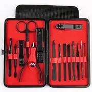 7/10/12/15/18Pcs/Set Manicure Set Nail Clippers Professional Stainless Steel Pedicure Tool Kit For Manicure Kits,15pcs