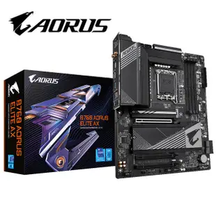 技嘉 B760 AORUS ELITE AX 主機板 + Intel i5-14500 中央處理器