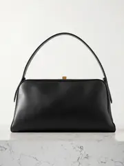 [KHAITE] KHAITE - Cate Leather Tote - Black - One size One size Black