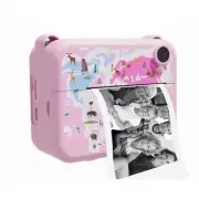 Digital Camera with Print Kids Child Selfie Video Camera Camcorder Camera7764