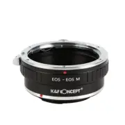 K&F Concept Lens Adapter W/ Tripod for Canon EOS EF Lens to Canon EOS M Cameras