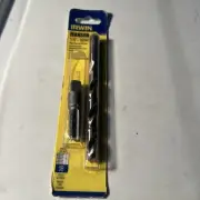 Irwin 1/4" Npt Tap & 7/16" drill Bit hanson high carbon steel industrial quality