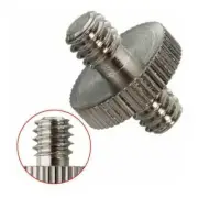 1/4" Male to 1/4" Male Threaded Camera Adapter Screw Use H Mount For Tripod Nice