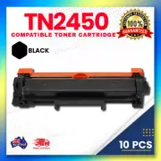 10x Non-OEM Toner TN2450 for Brother HLL2350DW HLL2375DW HLL2395DW MFCL2710DW