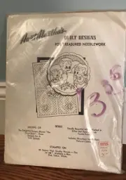 Vintage Aunt Marthas Quilt Design 36"x48" The Three Bears M3611 New/Unopened
