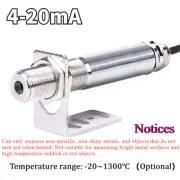 Non-contact Online Infrared Thermometer Sensor Temperature Infrared 4-20mA 5-10V