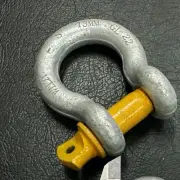 4X Rated Bow Shackle 13mm 2000kg BL12000kg Trailer Safety Chain Hayman D 1/2"