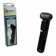 Black Multi Functional Emergency Light with Wall Mount docking bracket