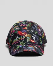 [Sanction] Sanction Boys' Monstered Snapback Cap One Size Multicolor