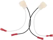 NOLITOY 1 Pair Speaker Harness for Car Adapter Cable Speaker Plug Adapter Harness Replacement Install Connector