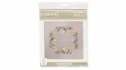 Make It PASTEL MEADOW Table Topper Traced Linen Cross Stitch Kit #585246