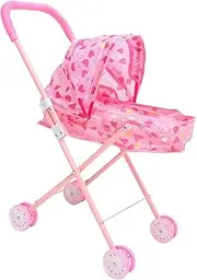 Elegant Mini House Stroller Doll Stroller Toy Exquisite Details for Enhanced Toy Experience