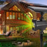 Solar Projector Landscape Lighting Christmas Party Light Outdoor Garden Lawn Lamp for Holiday Decor