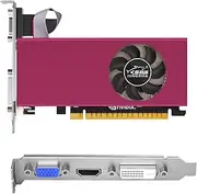 Power Shark RX550 DDR5 4G Discrete Graphics Card Entry-Level Home Office Knife Card +VGA+DVI Interface Black One Size