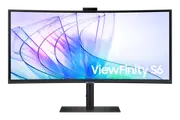 Samsung 34" ViewFinity S65VC Curved WQHD Webcam Business Monitor (34", Black)