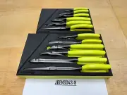 Snap-on Tools USA NEW HI-VIZ 12pc Essential Pliers / Cutters Foam Sets