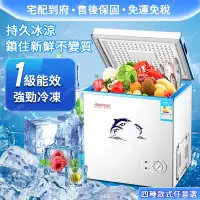 在飛比找蝦皮購物優惠-【優品閣】冰箱 110V 冷凍櫃 海爾冰櫃 冰櫃冷凍櫃 風冷