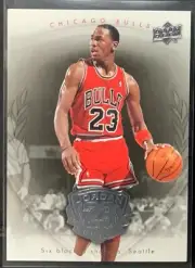 2009 UPPER DECK - JORDAN "23" LEGACY - MICHAEL JORDAN - BLACK JESUS - SILVER #6