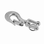 ›Stainless Steel Swivel Eye Clevis Lifting Chain Snap Hook 150KG Working Load