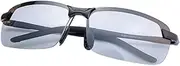 YIMI Polarized Photochromic Driving z87 Sunglasses For Men Women Day and Night safety glasses (Anti-blue Light)