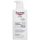 Eucerin BABY WASH & SHAMPOO | TEAR-FREE FRAGRANCE & SOAP FREE HYPOALLERGENIC