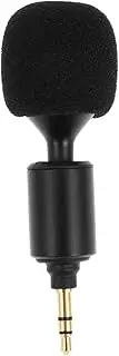 PHENOFICE Bendable Live Streaming Microphone 3.5mm Stereo Mic for Mobile Phone Recording for Stage Conference and Live Streaming