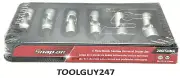 SNAP ON TOOLS USA 206FSUMA 6pc 3/8" Drive 6-Point Metric Shallow Flex Socket Set