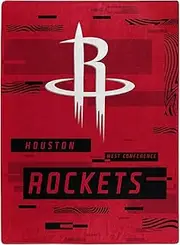 Northwest NBA Houston Rockets Raschel Throw Blanket, 60" x 80", Digitize