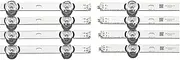 SCPCKZETZN LED Backlight Strip Fit for LG 47LB6500 6916L 1948A 47LB5700-ZB 47LB580V 47LB580U-ZM 47LB5610 LG47GB651C 47LB570B 47LB5600 47LB5800