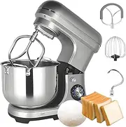Stand Mixer, 2000W Multi-Function Food Mixer,10L Home Kitchen Dough Mixer,8 Speed Large Electric Whisk with Dough Hook, Stirring Paddle & Egg Cage,for Dessert Shop, Western Restaurants