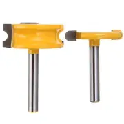 1/4 Inch Shank Flute & Bead Router Bit Set Canoe Joint Router Bits Woodworkin...