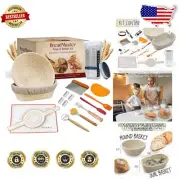 Essential Sourdough Baking Kit - 15 Premium Tools Including Thermometer & Lame