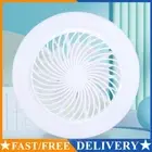 Smart Ceiling Fan 3-Speed Flush Mount Ceiling Fan with Light 3 Colors Dimmable A