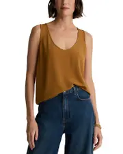 St. John Silk Crepe Top