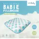 【VIVIBABY】台灣製 MIT 精梳棉枕頭套2入組 嬰兒(藍 嬰兒寢具 嬰兒枕頭套)