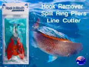 Fishing Pliers - Braid Scissors - Line Cutter Crimp Wire Trace Split Ring TOOL
