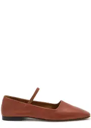 Atp Atelier Petina Mary Jane Leather Flats - Tan - 36 (IT36 / UK3) 36 (IT36 / UK3)