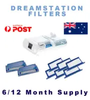 PHILIPS DREAMSTATION FILTERS 6/12 Month Supply for CPAP, AutoSV, Bilevel AU