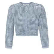 [Alexander Wang] Cropped Logo Cardigan
