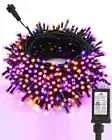 Flacchi Halloween Lights 100 Ft 300 LED String Lights 8 Modes Timer Function ...