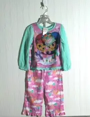 Shimmer and Shine Girls 4T Pajamas Set Long Sleeves NWT