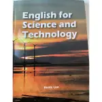 ENGLISH FOR SCIENCE AND TECHNOLOGY [二手書］