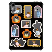 iPad mini (6th gen) iPad Impact Case Checkered Mutts & Mirrors