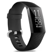 Bands Compatible with Fitbit Charge 4 / 3, Silicone Replacement Watch Strap S...