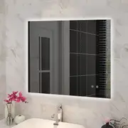 NAVONA LED Bathroom Mirror - Rectangle Frameless - 3-Colour Dimmable - with Defogger Pad - Touch Sensor Switch - 900mm