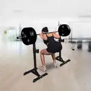 2x Squat Rack Stand Bench Press Weight Lifting Barbell