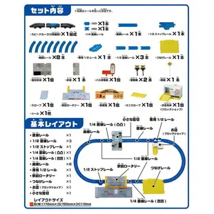 【Fun心玩】TP91242 多美火車站場景遊戲豪華組 火車+小汽車場景 Plarail 鐵道王國 火車 載運 玩具