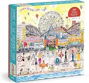 Galison Michael Storrings Summer at The Amusement Park Jigsaw Puzzle (500 Pieces)