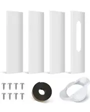 Portable AC Window Vent Kit Universal Ducting With 5" Diameter Air Conditioner